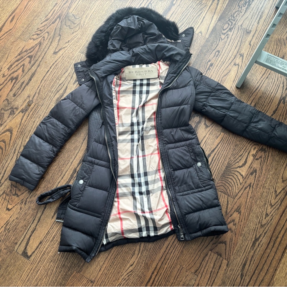 Burberry Brit Puffer Jacket